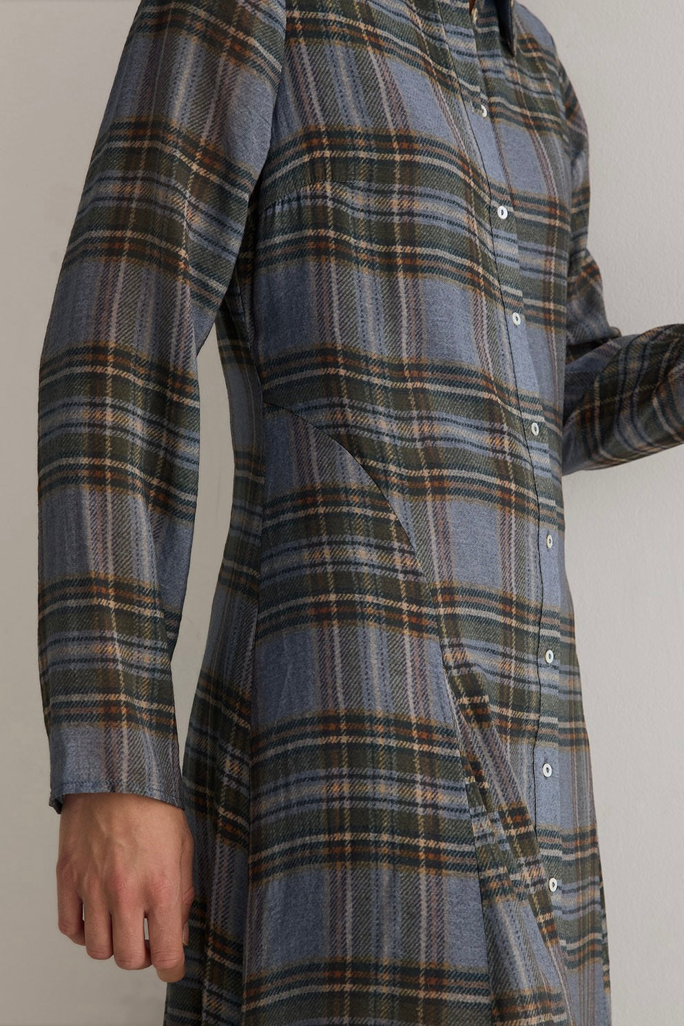Yerse: Plaid Dress