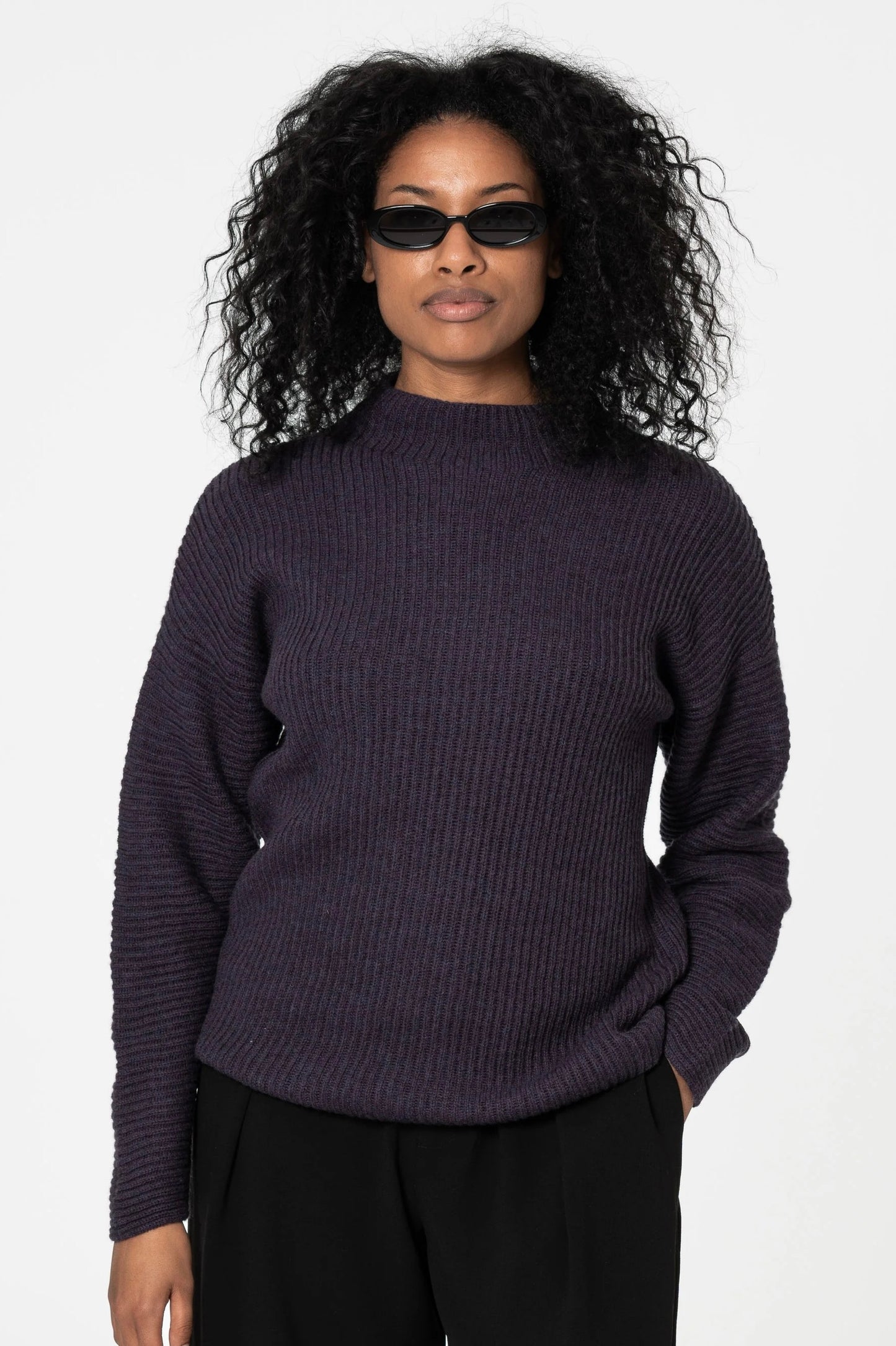 Dinadi: Merino Rib Sweater (3 Colours)