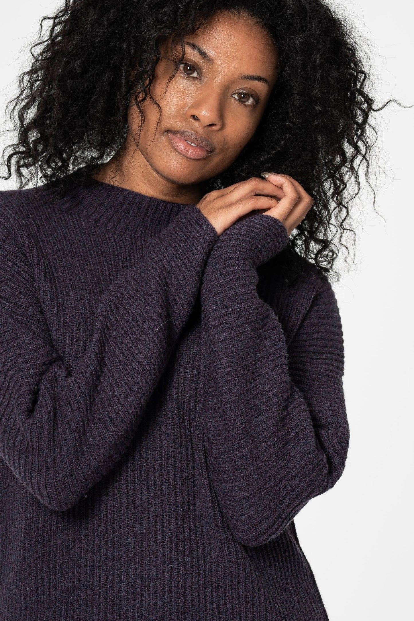 Dinadi: Merino Rib Sweater (3 Colours)