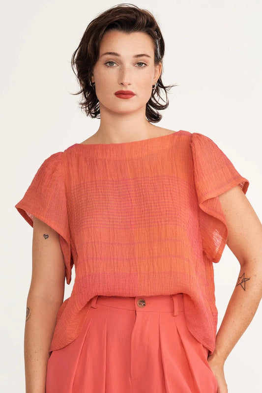 Jennifer Glasgow: Saffron Top