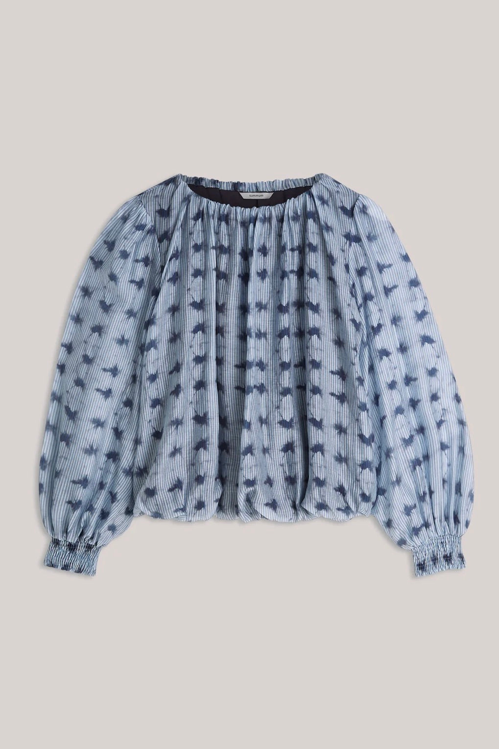 Summum: Tie Dye Striped Blouse