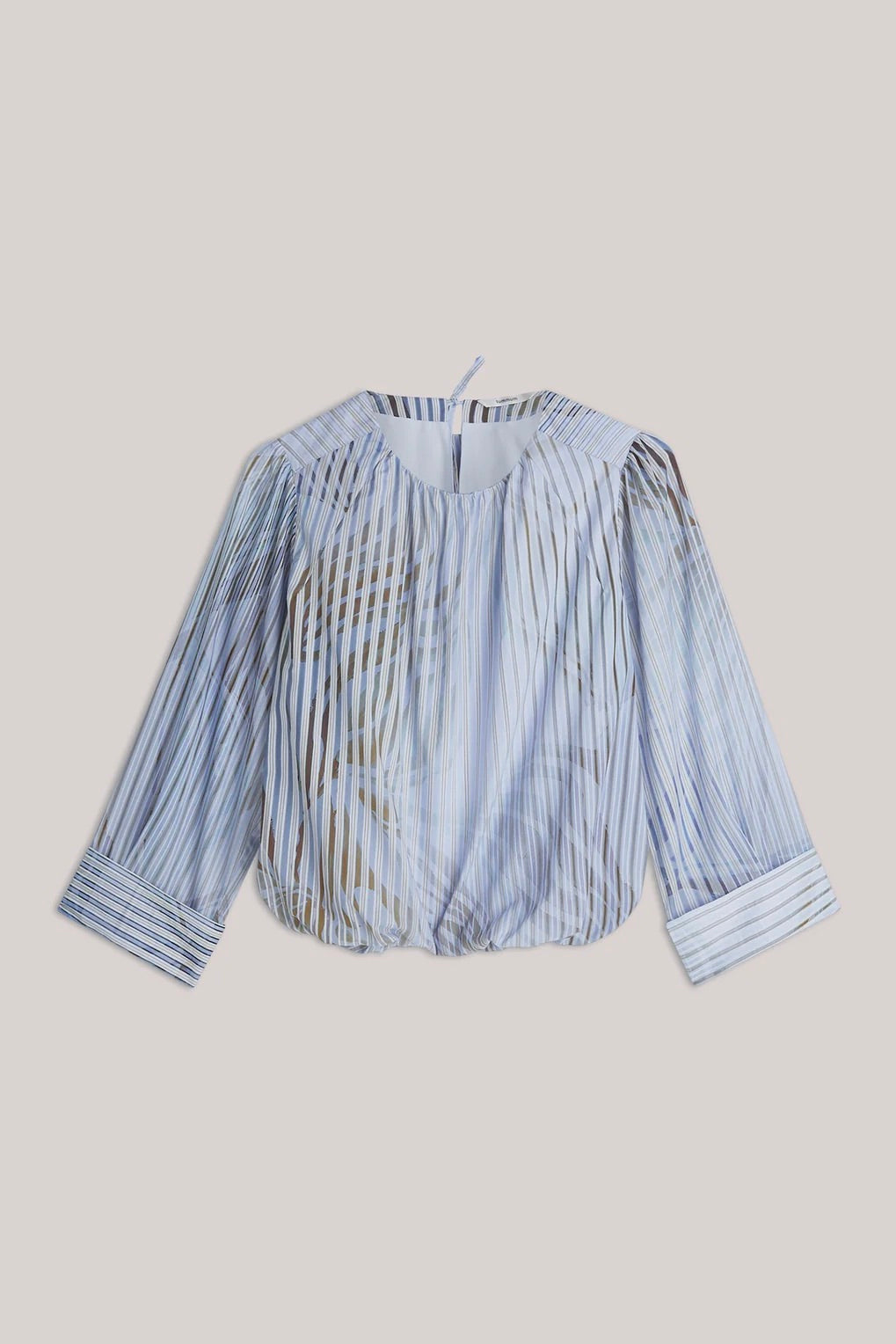 Summum: Pleated Printed Blouse