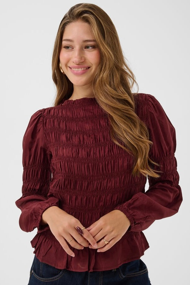 Cream: Henva Blouse (4 Colours)