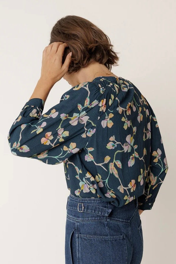 Indi & Cold: Floral Blouse