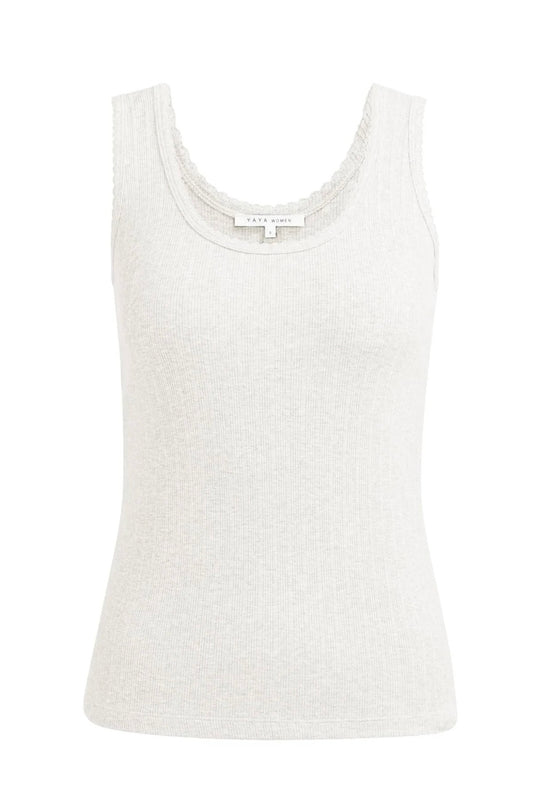 Yaya: Ribbed Camisole (4 Colours)
