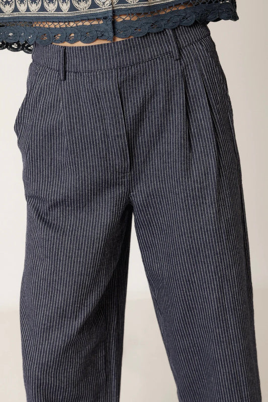 Indi & Cold: Pinstripe Pant