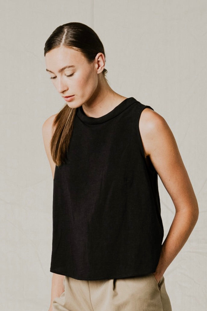 Bodybag by Jude: Pacifica Linen Top (2 Colours)