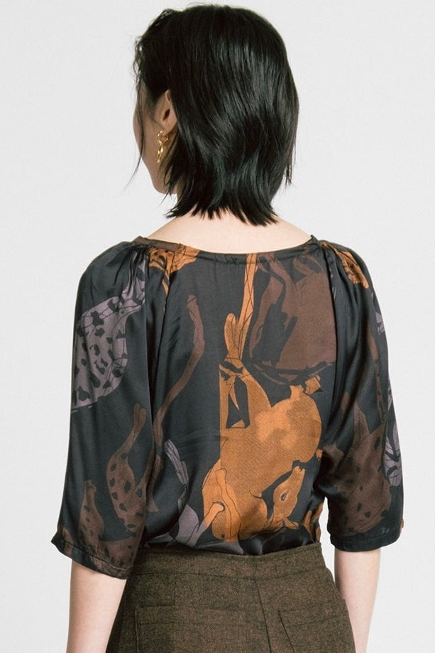 Allison Wonderland: Flash Blouse (2 Colours)