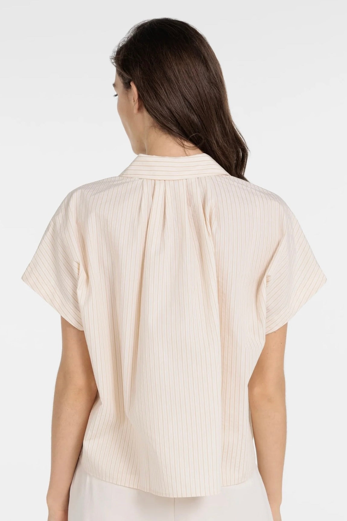 Yaya: Striped Button Shirt