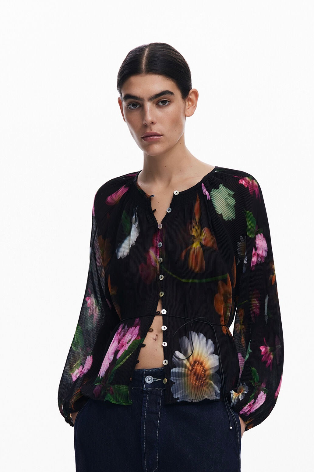 Desigual: Floral Blouse