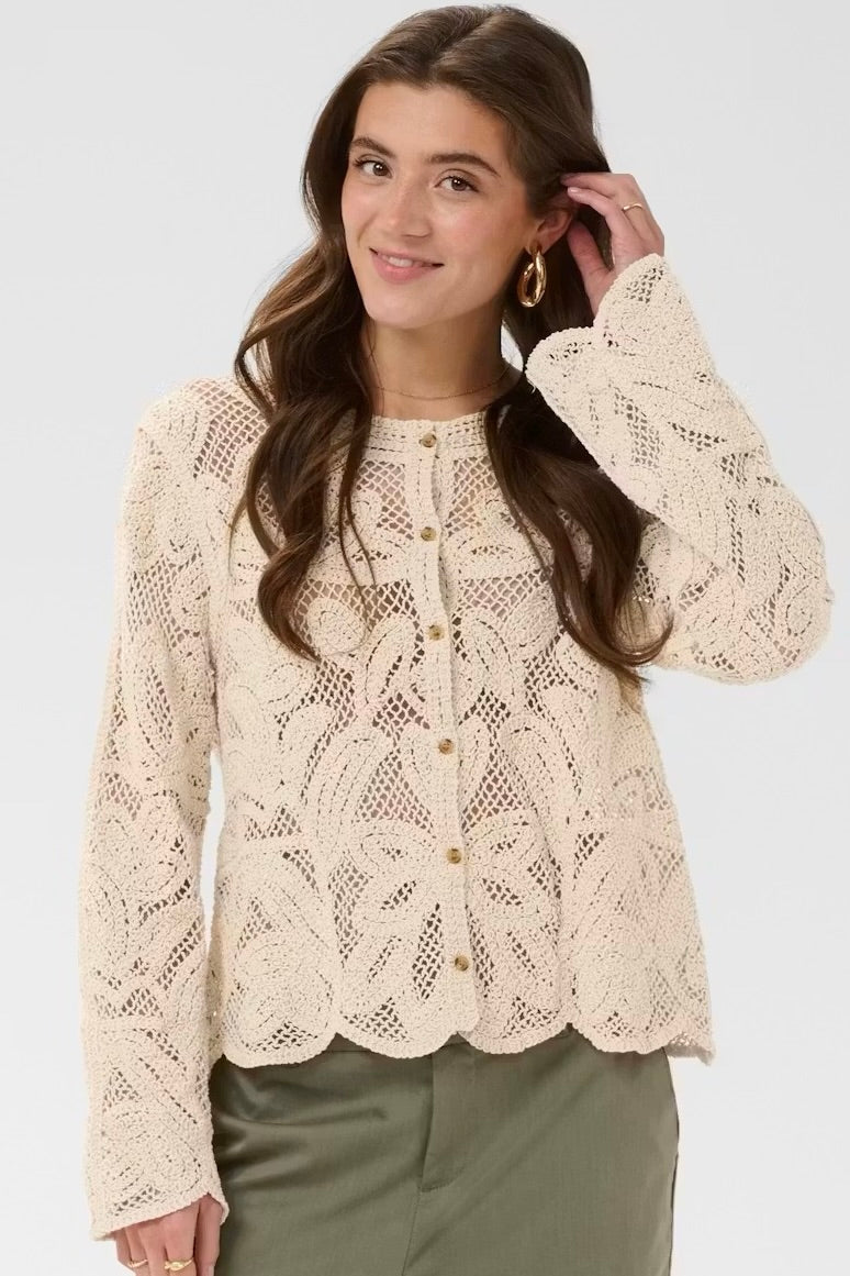 Cream: Relon Cardigan