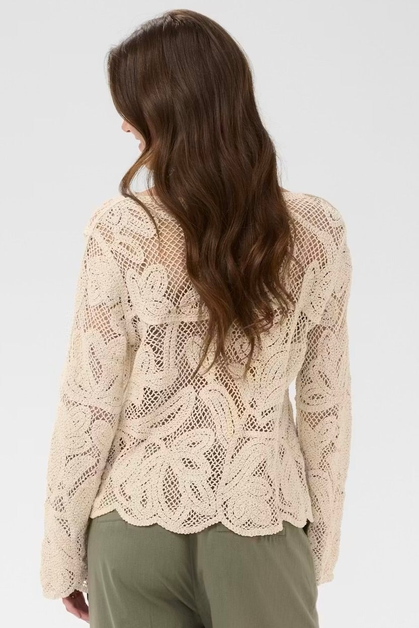 Cream: Relon Cardigan