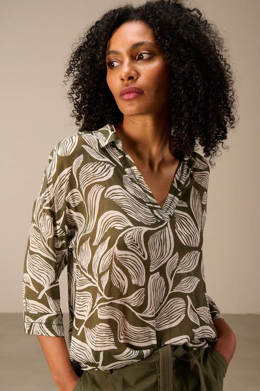 Nile: Printed Blouse