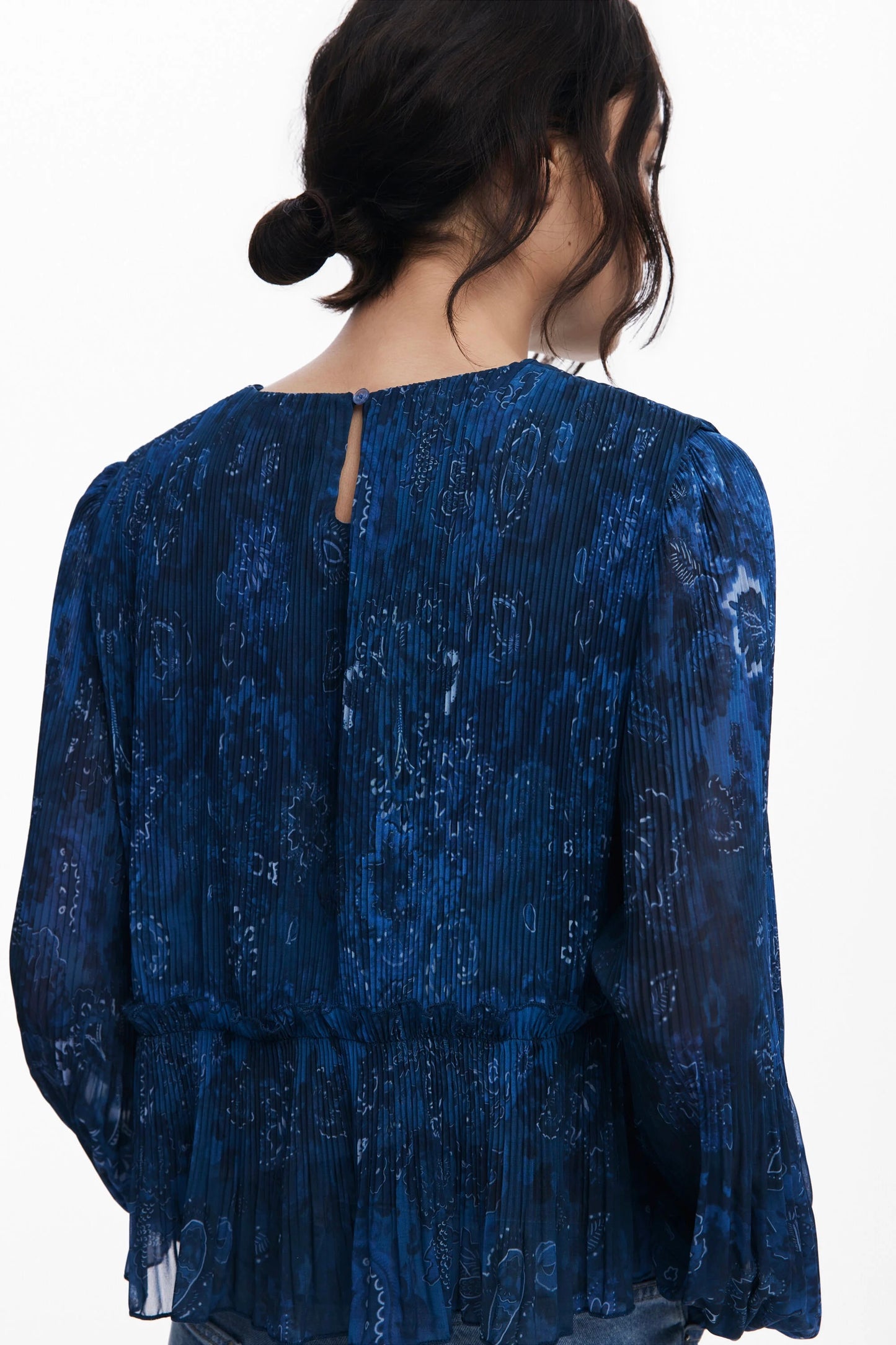 Desigual: Pleated Blouse