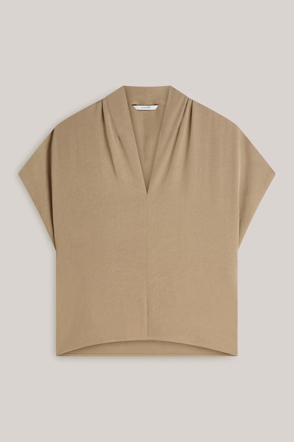 Summum: V-Neck Top Navy