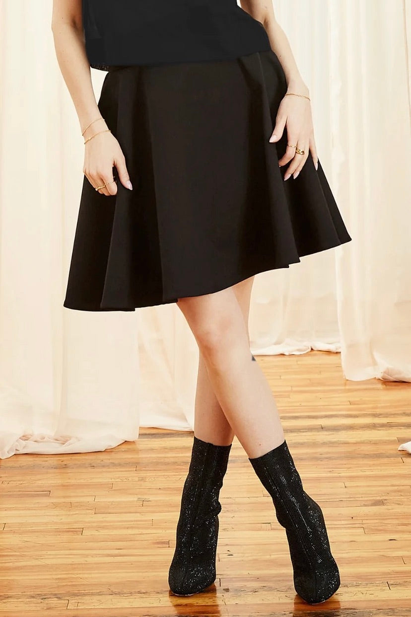 Melow par Melissa Bolduc: Lucile Skirt Black