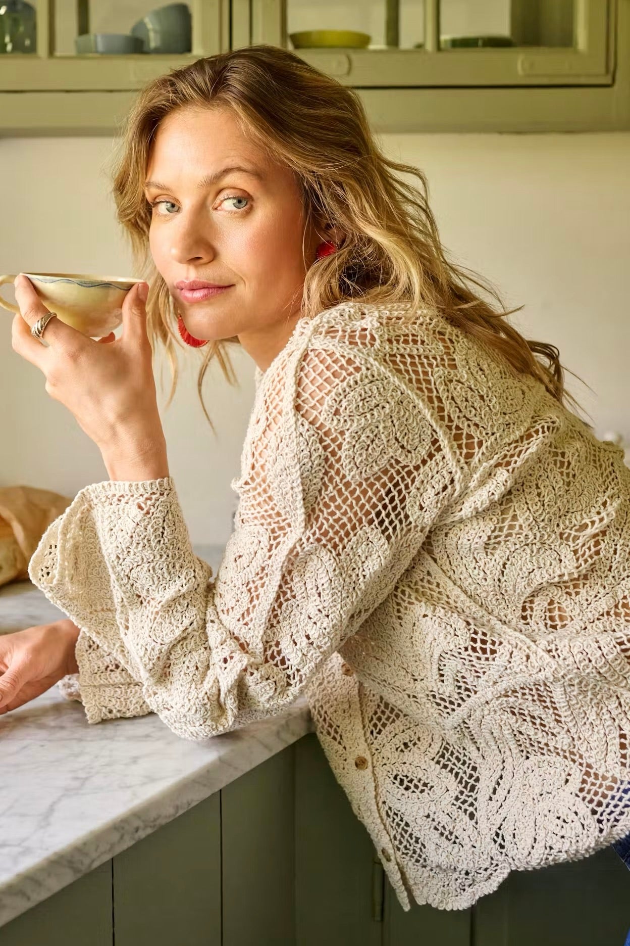 Cream: Relon Cardigan
