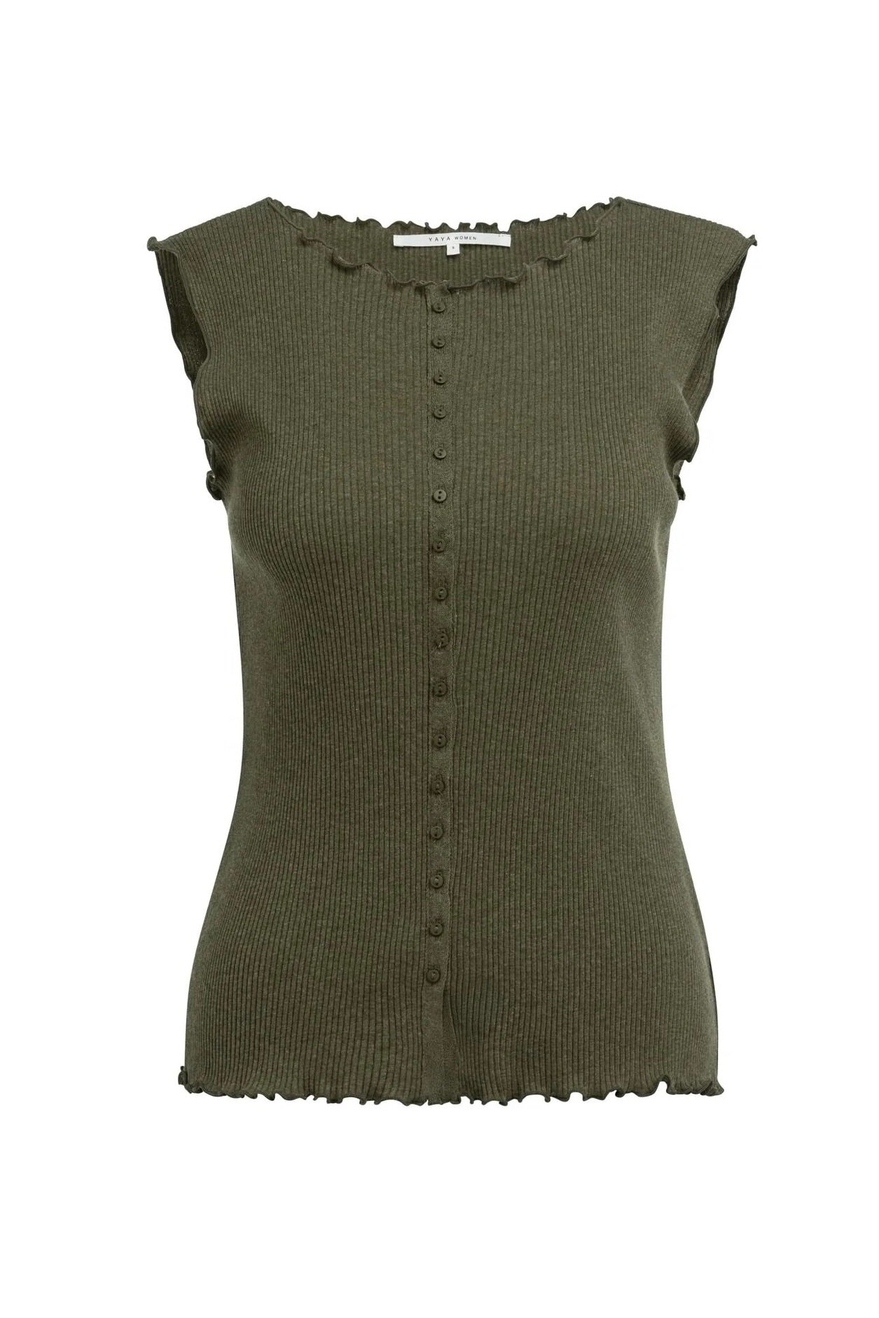 Yaya: Sleeveless Knit Top