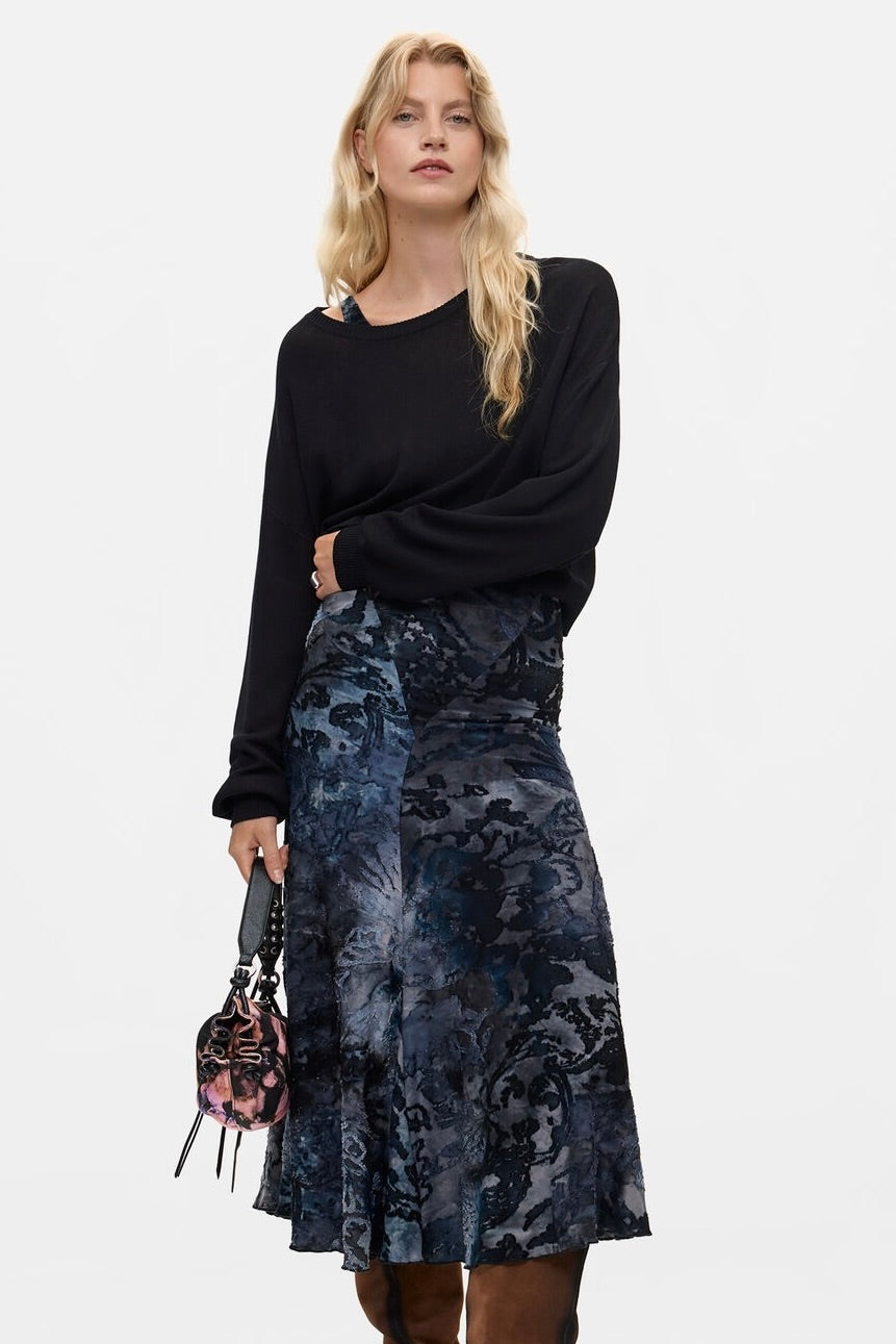 Desigual: 2-in-1 Flocked Dress