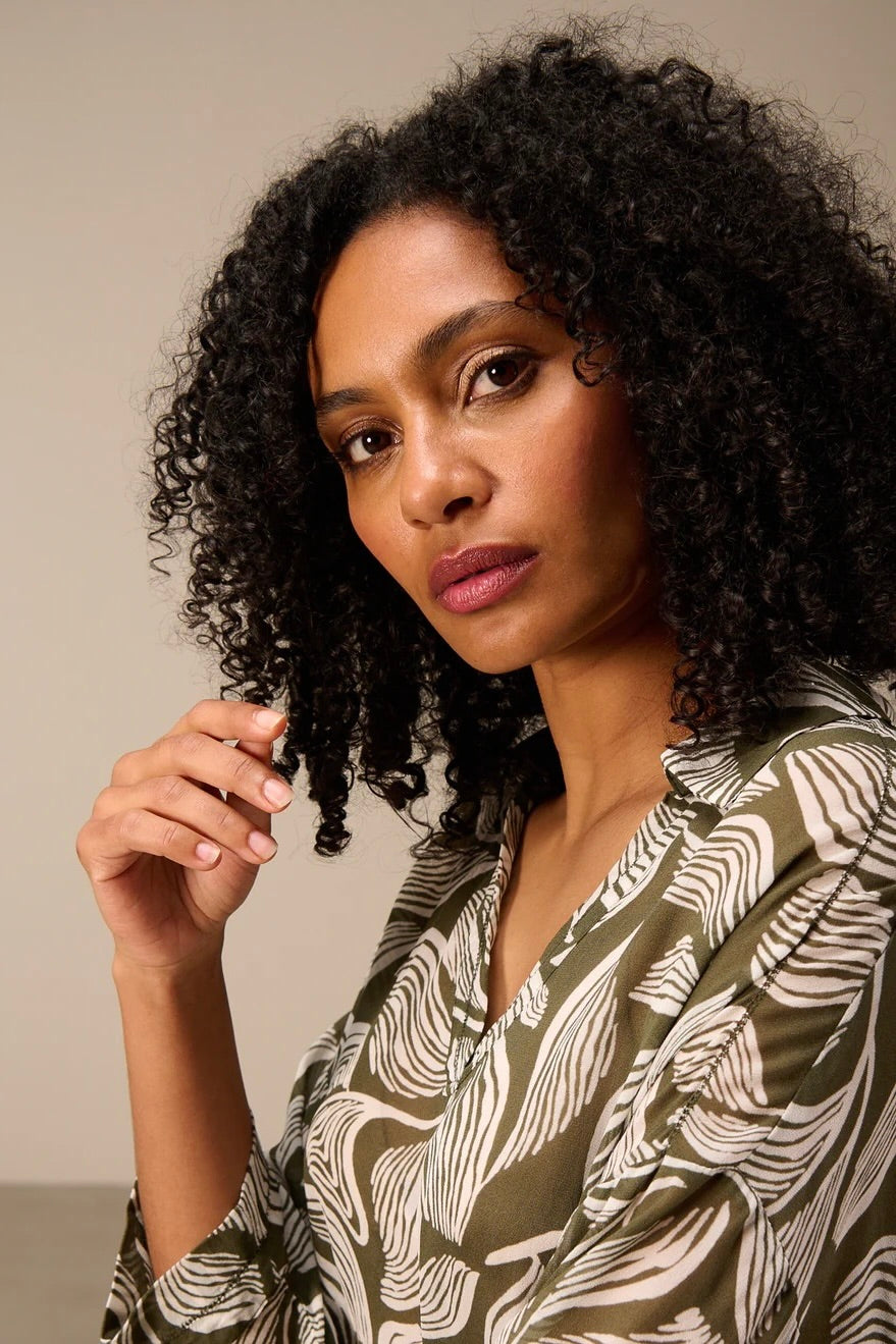Nile: Printed Blouse