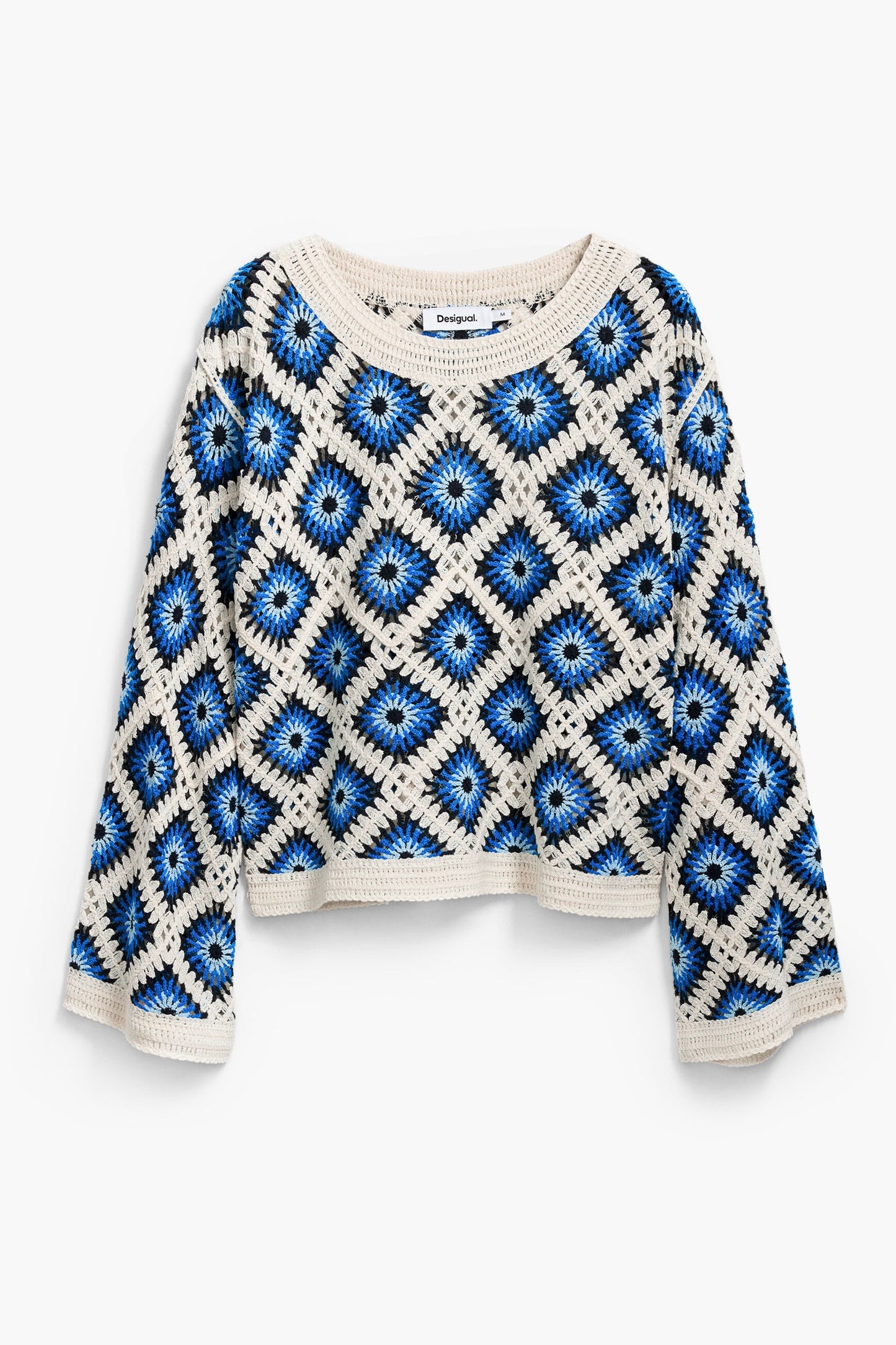 Desigual: Crochet Sweater