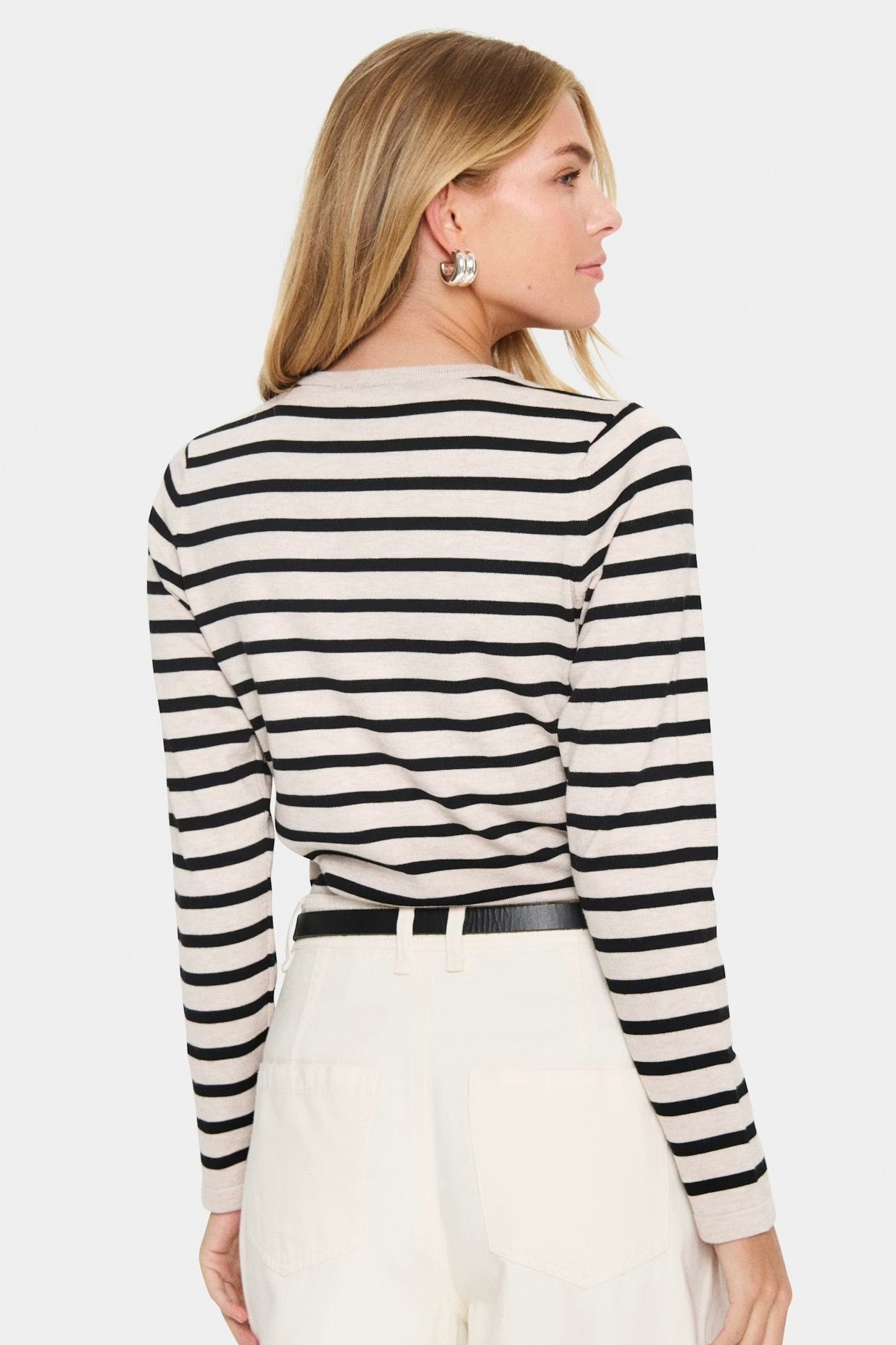 Saint Tropez: Mila Striped Cardigan