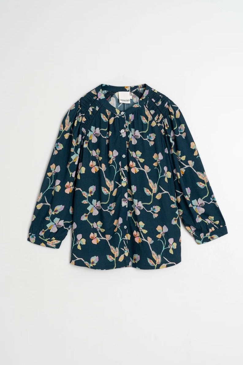 Indi & Cold: Floral Blouse