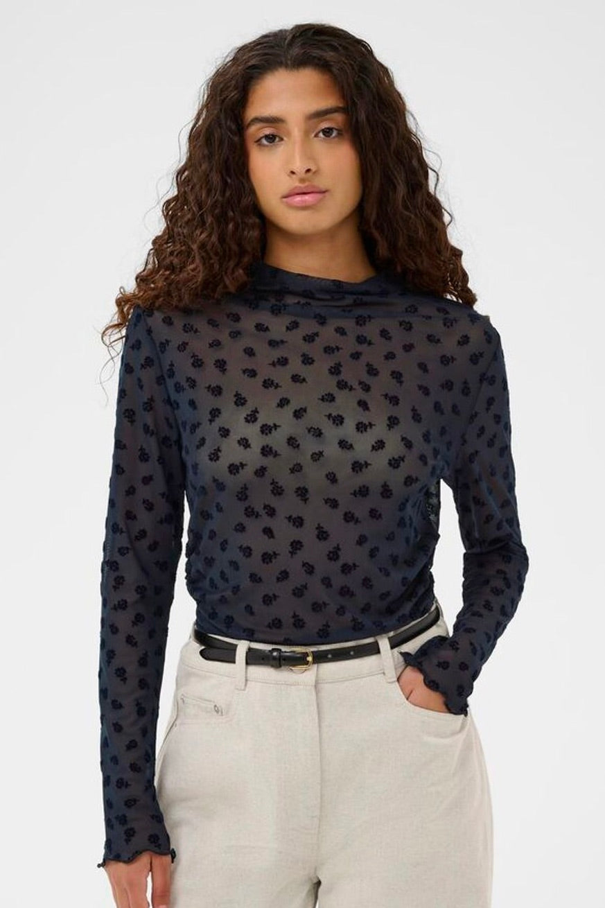 Soaked in Luxury: Seren Tee Navy