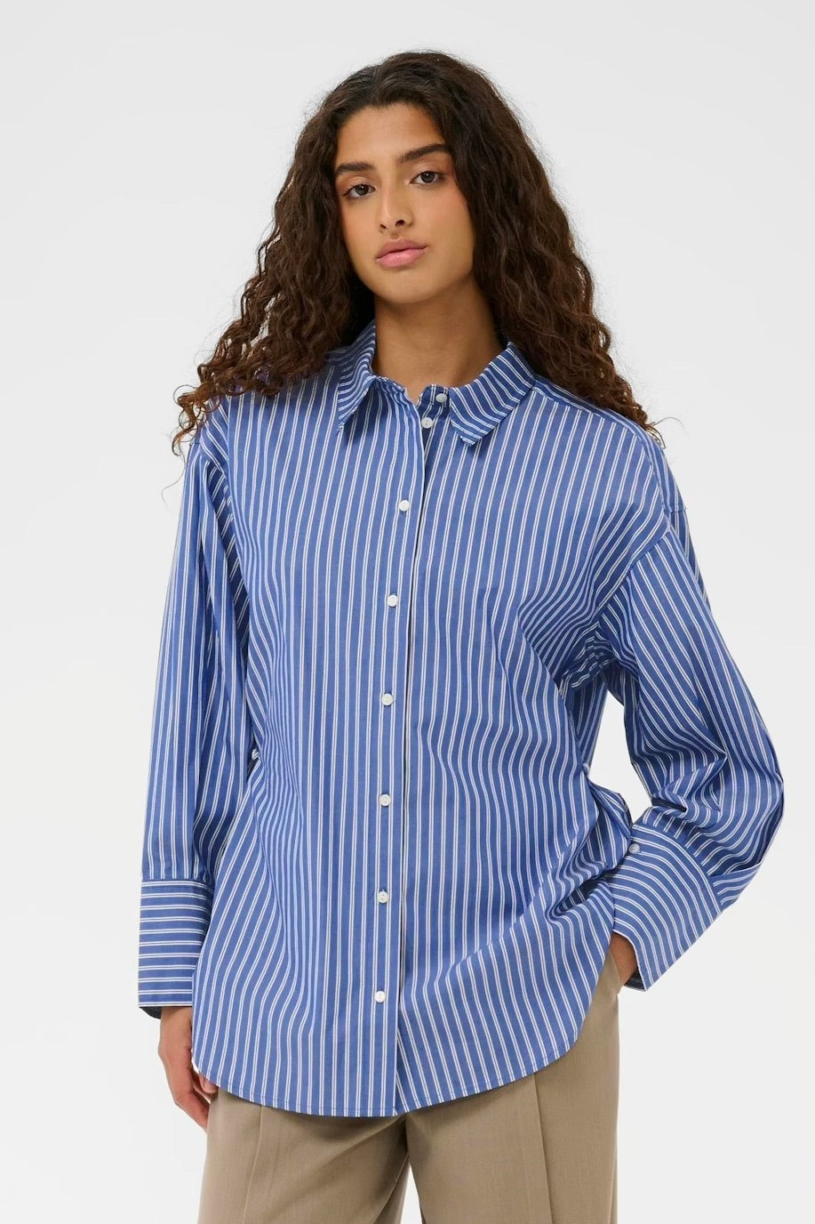 Soaked in Luxury: Calken Striped Shirt