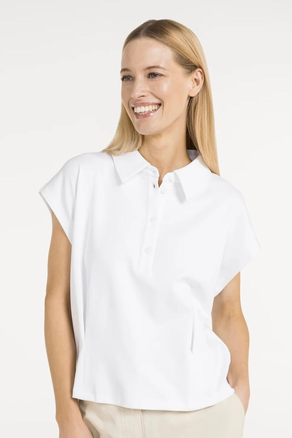 Yaya: Cap Sleeve Shirt