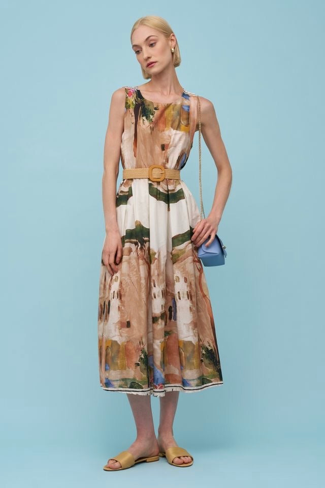 Astrid: Printed Dress (2 Colours)