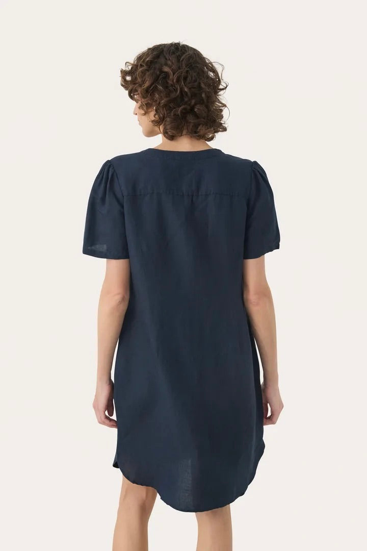 Part Two: Aminase Dress Navy