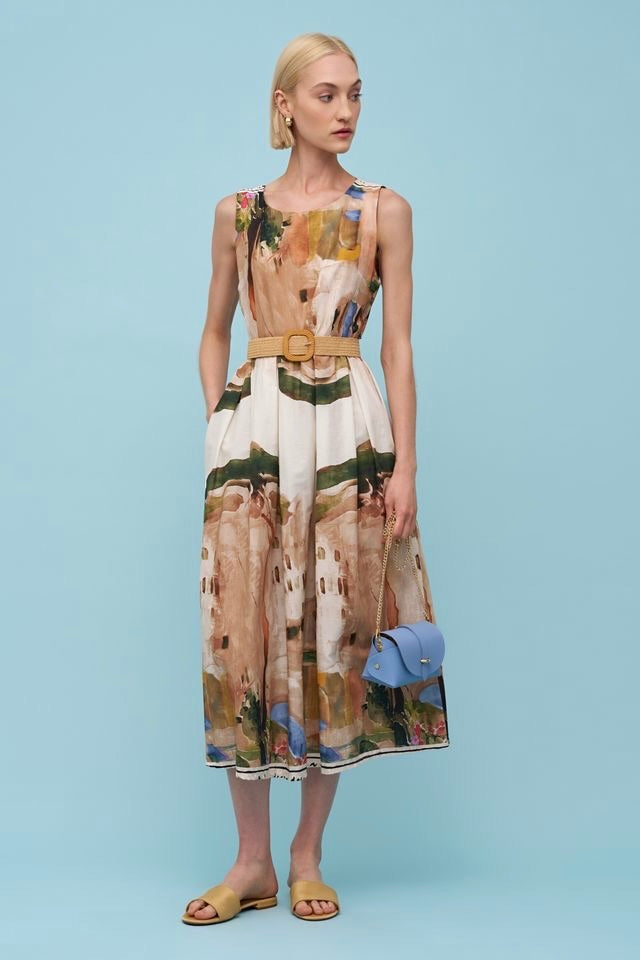 Astrid: Printed Dress (2 Colours)