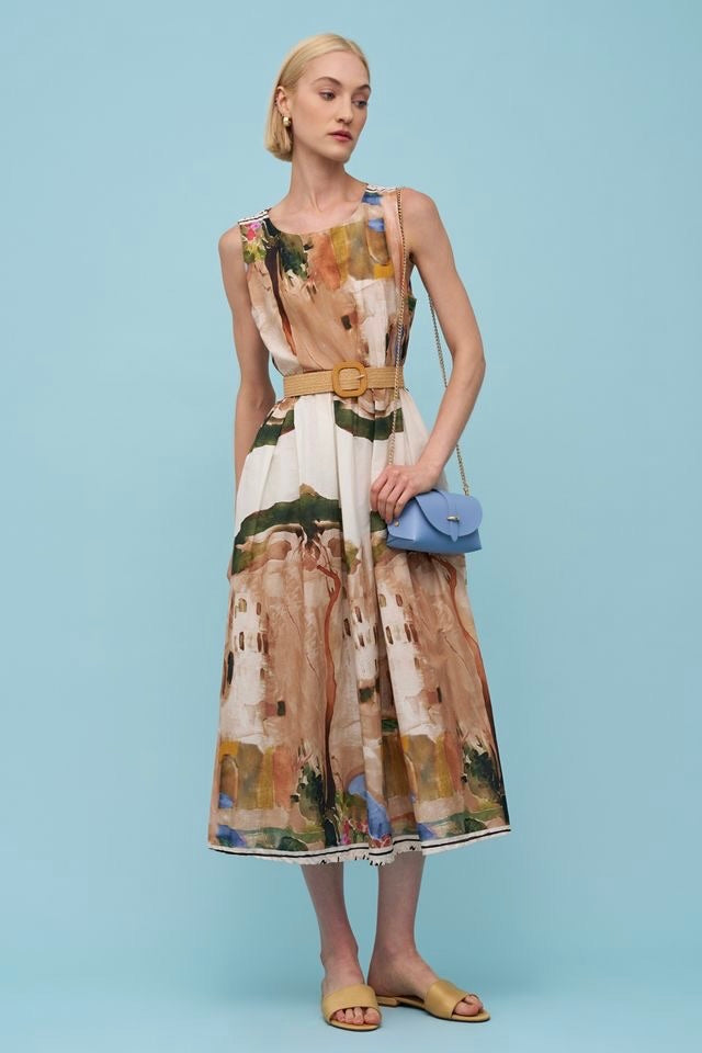 Astrid: Printed Dress (2 Colours)