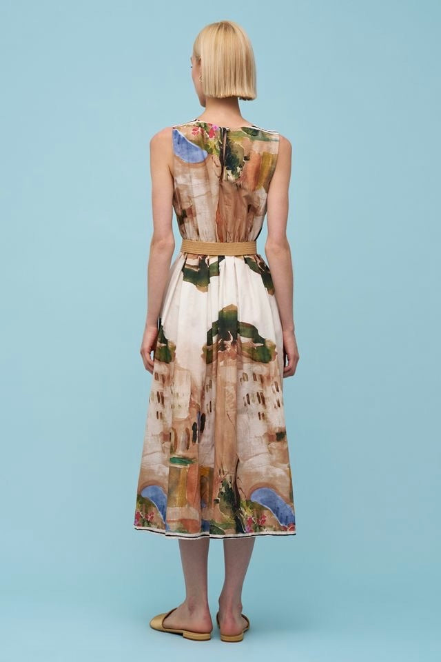Astrid: Printed Dress (2 Colours)