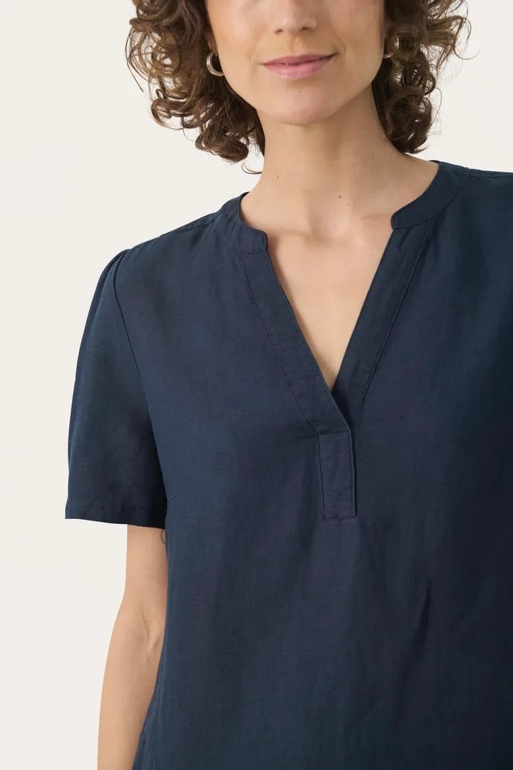 Part Two: Aminase Dress Navy