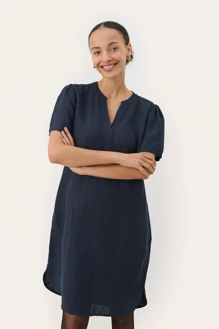Part Two: Aminase Dress Navy