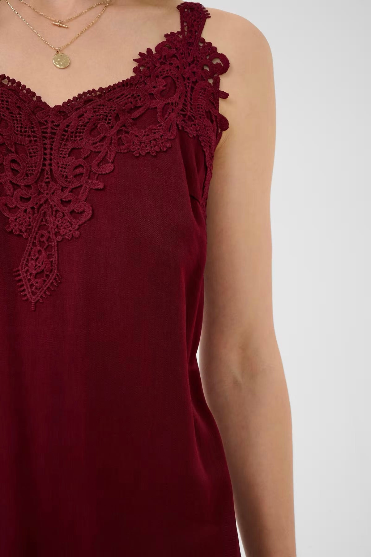 Cream: Lace Camisole