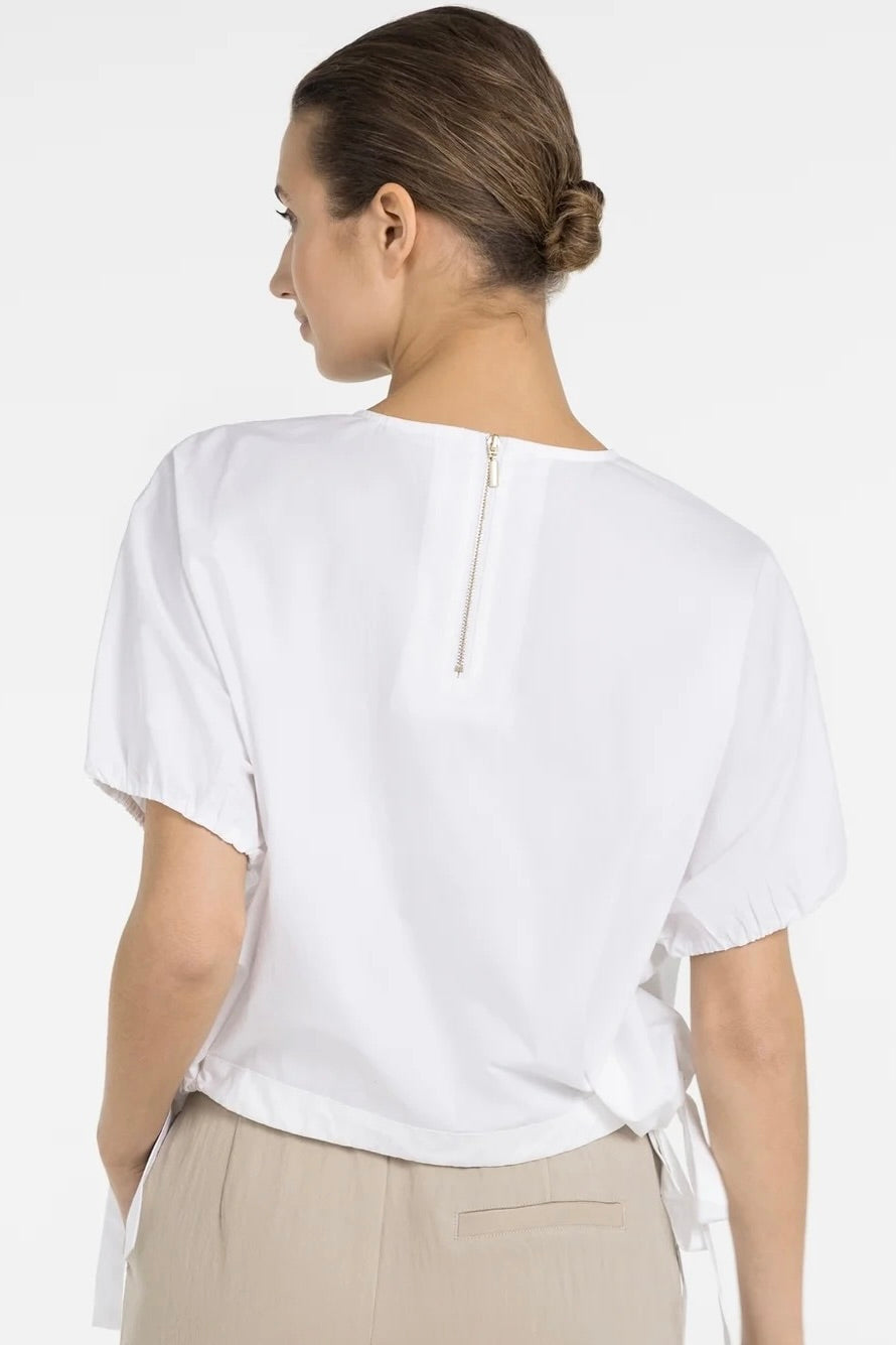 Yaya: Boxy Tie Top (2 Colours)