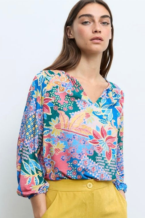 Aldo Martins: Printed Blouse