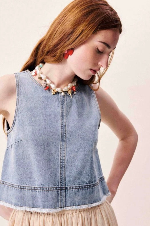 Frnch: Aqualina Top