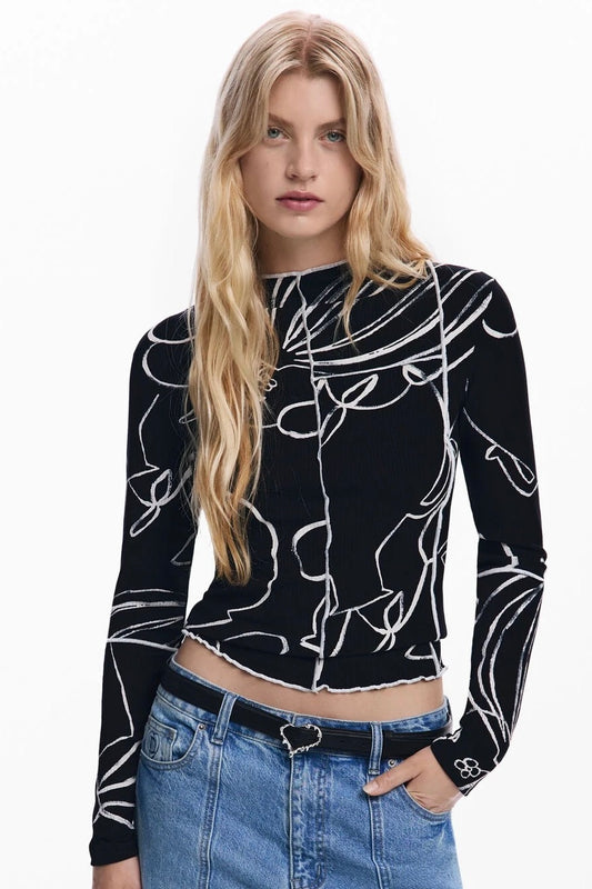 Desigual: Silhouette Tee