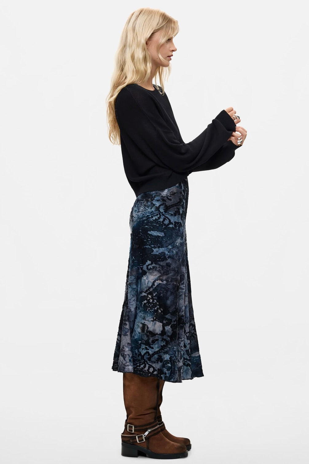 Desigual: 2-in-1 Flocked Dress