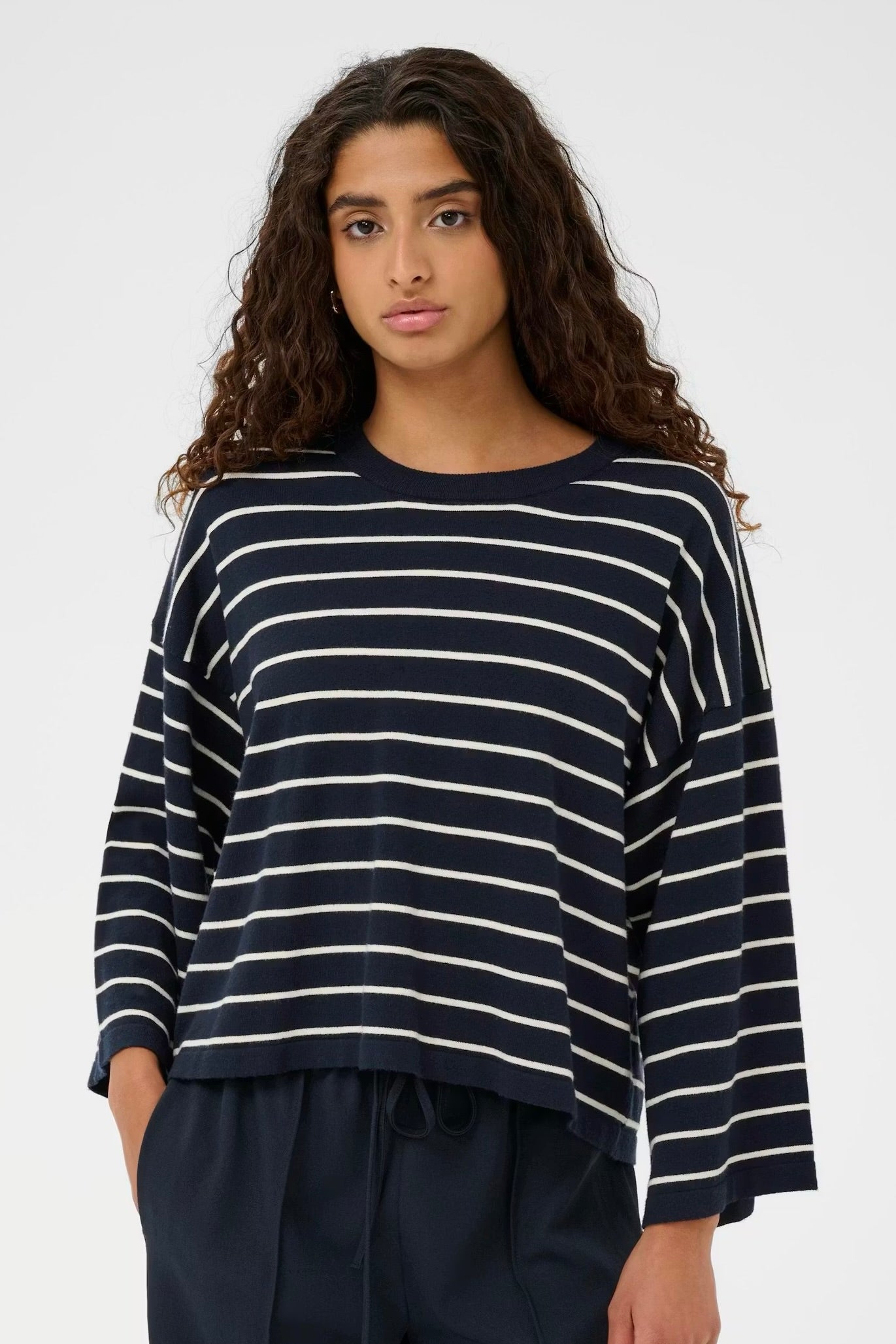 Soaked in Luxury: Spina Striped Sweater