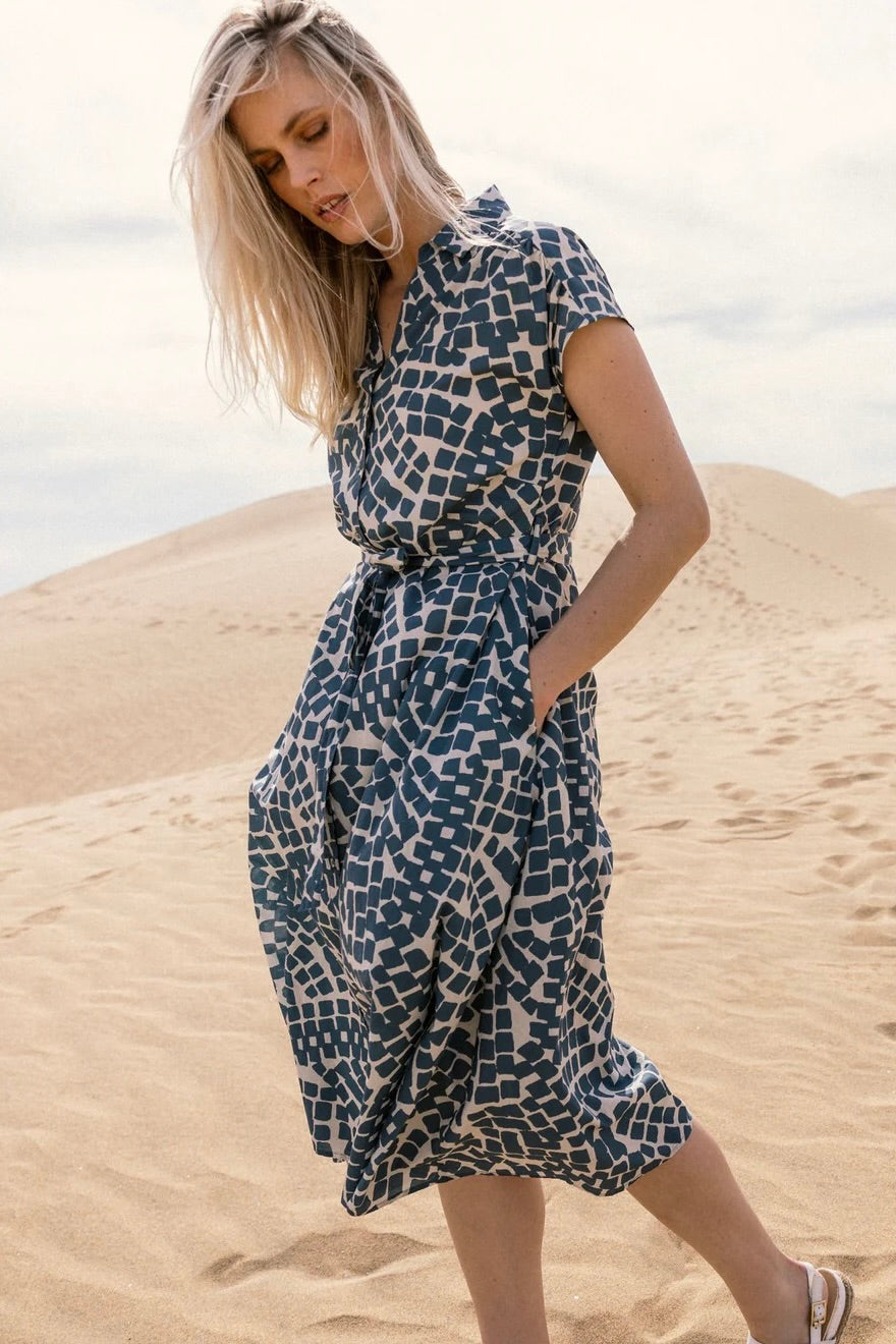 Nile: Printed Dress