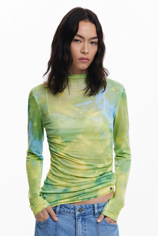 Desigual: Watercolour Top
