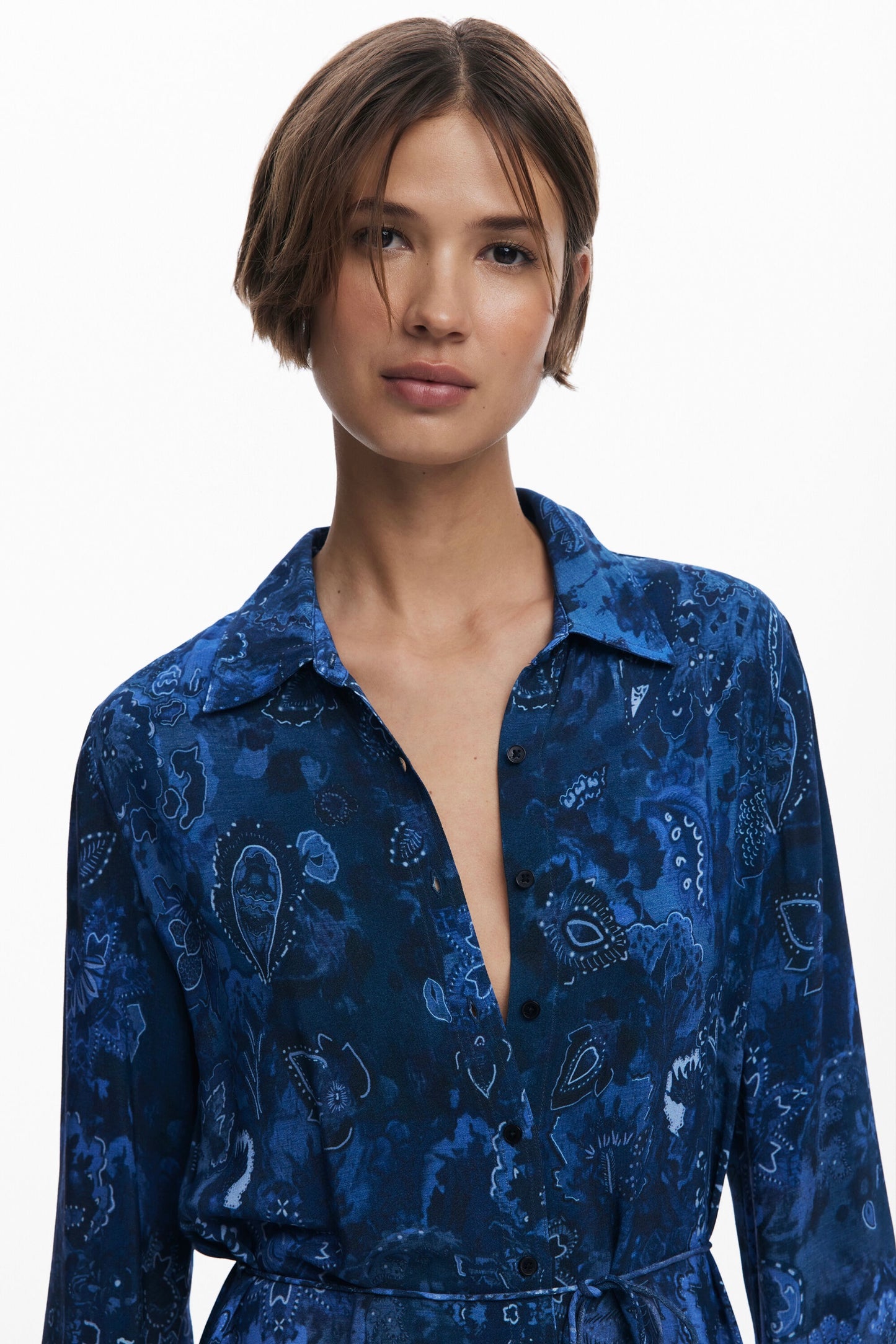 Desigual: Paisley Shirt Dress