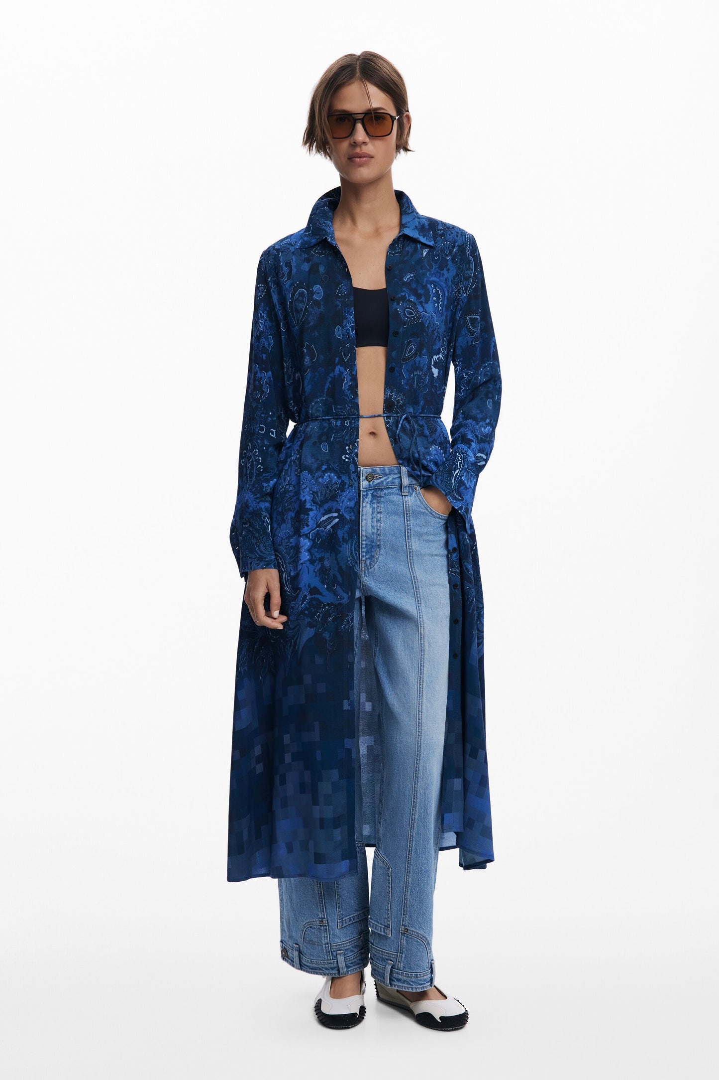 Desigual: Paisley Shirt Dress