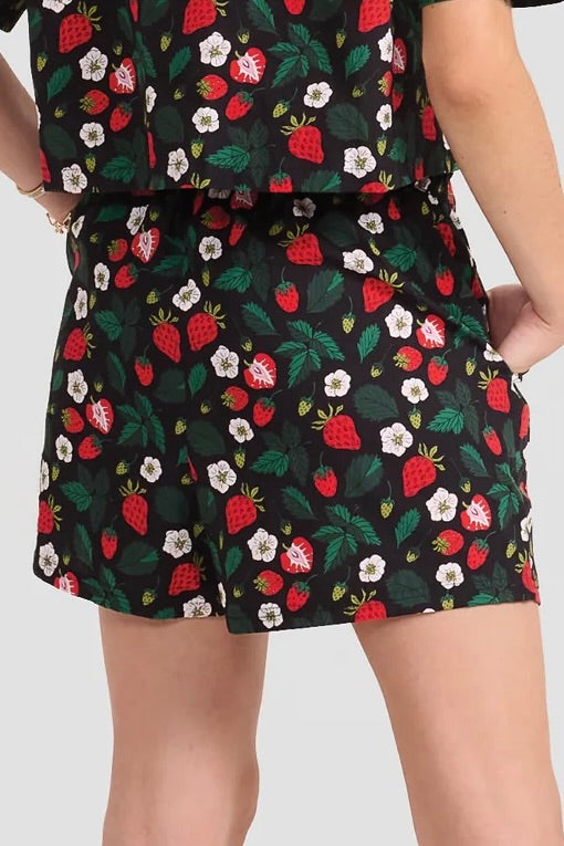 Poplin & Co: Strawberry Fields Shorts
