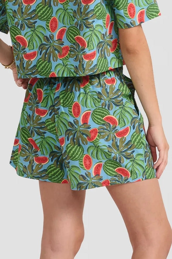 Poplin & Co: Watermelon Print Shorts